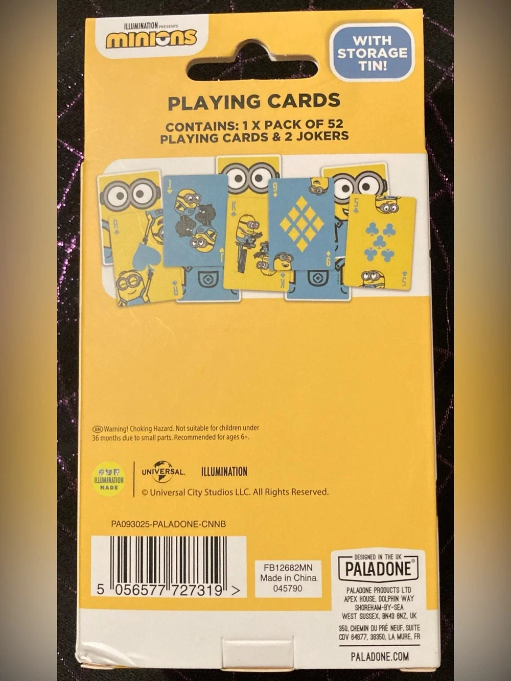 Playing Cards With Tin Minions